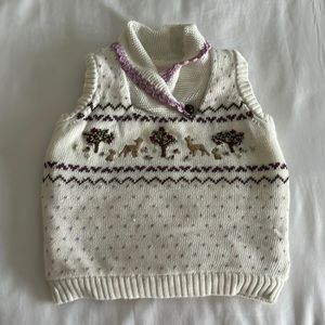 Sweater vest from Janie and Jack.